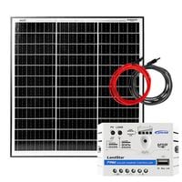 ZESTAW FOTOWOLTAICZNY 55W DO OŚWIETLENIA LED SOLARNY