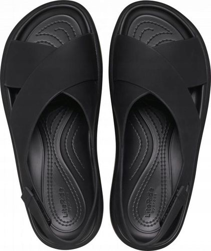 Damskie Sandały Platforma Crocs Brooklyn Luxe Cross 209407 Strap 39-40 na Arena.pl