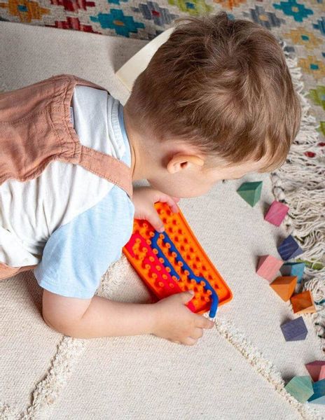 zabawka sensoryczna Wiggly czerwony zdjęcie 5