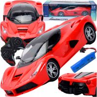 SAMOCHÓD SPORTOWY DŹWIĘK AUTO ZDALNIE STEROWANE NA PILOT RC ŚWIATŁA + AKU