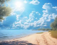 Plakat 76x60,5cm Letni Dzień