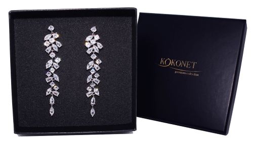 Kolczyki ślubne CHLOE silver na Arena.pl