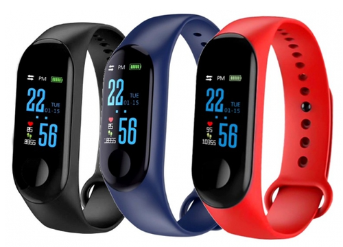 SMARTBAND M3 SMART BAND OPASKA SPORTOWA PULSOMETR na Arena.pl