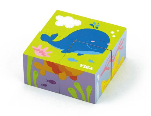 Viga 50161 Kostki puzzle - morze na Arena.pl