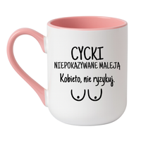 Elegant Biało-Różowy 330 ml