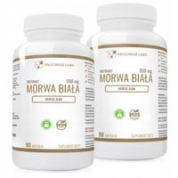 Morwa Biała 550mg Ekstrakt 10:1 Niski cukier 180