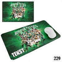 PODKŁADKA POD MYSZKĘ MYSZ WZORY DO WYBORU - NBA BOSTON CELTICS 29x36cm