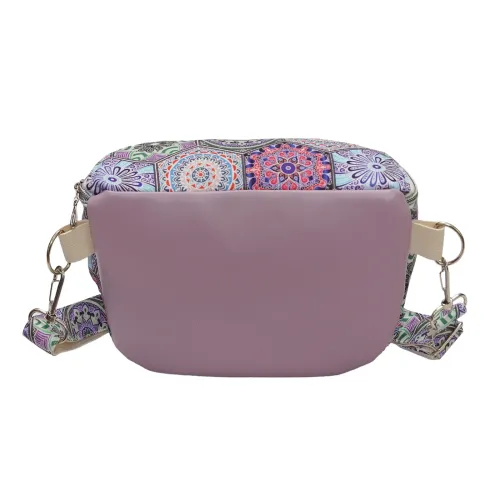 Torebka i Nerka 2w1 - Fioletowa i Kafelki na Arena.pl