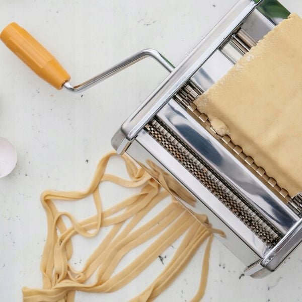 DUŻA MASZYNKA DO ROBIENIA MAKARONU CIASTA PIEROGÓW LASAGNE WAŁKOWANIA 3w1 zdjęcie 6