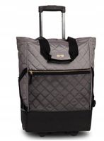 Punta torba wózek na zakupy poliester bez wzoru