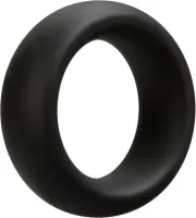 doc johnson optimale 35 mm silikonowy pierścień anatomiczny czarny