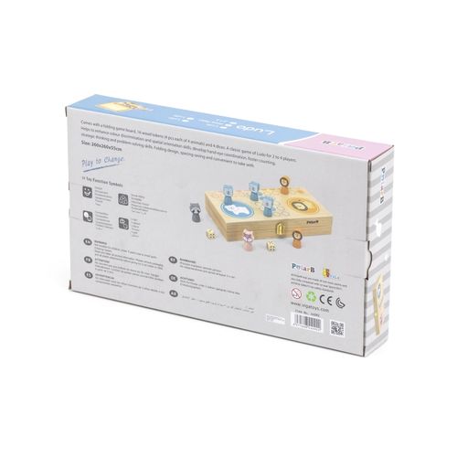 VIGA PolarB Drewniana gra Ludo Chińczyk na Arena.pl