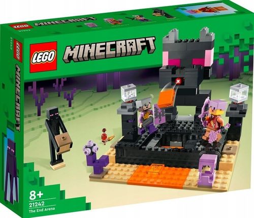 LEGO MINECRAFT SIEDLISKO LISÓW 21178 + Arena Endu 21242 KLOCKI ZESTAW na Arena.pl