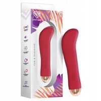 Stymulator łechtaczki silikonowy z wibracjami, dyskretny.