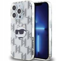 Etui Karl Lagerfeld KLHCP15LHKLPCHT iPhone 15 Pro 6.1" transparent hardcase