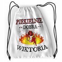 Plecak Dla Wiktorii Sportowy Szkolny Worek Torba Z Nadrukiem Ze Zdjęciem