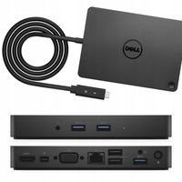 UNIWERSALNA STACJA DOKUJĄCA DELL WD15 K17A HDMI DP VGA USB RJ-45 | USB-C