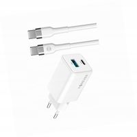 Szybka ładowarka GaN 45W USB-C z kablem do Xiaomi Redmi Note 13 Pro Plus 5G