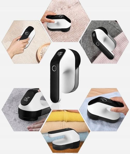 NOWOCZESNA GOLARKA MASZYNKA DO UBRAŃ SWETRÓW KANAPY TAPICERKI 6 OSTRZY DUŻA zdjęcie 11