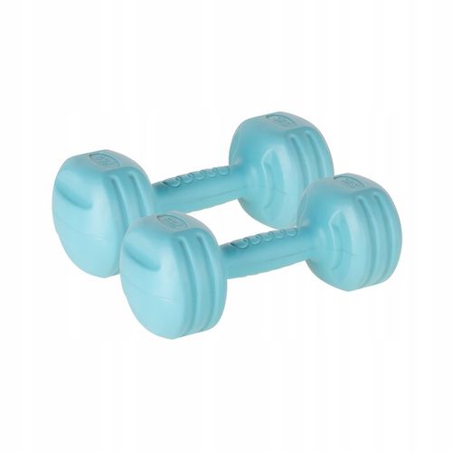 Hantelki bitumiczne hantle 2x2kg zestaw hantli do ćwiczeń REBEL na Arena.pl