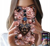 ETUI DO HUAWEI MATE 20 LITE - KOBIECE WZORY KŁÓDKA SERCE CASE + SZKŁO