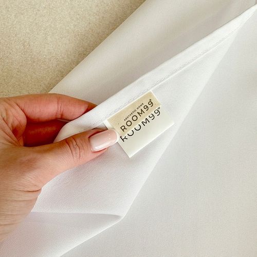 Obrus plamoodporny na duży stół na ławę 140x300 wodoodporny biały Aura na Arena.pl