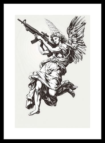Plakat 20x30cm Anioł Wojny na Arena.pl