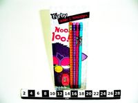 BNK 0188 OLOWKI 4SZT Z GUMKA FURBY