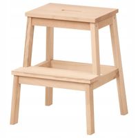 IKEA BEKVAM taboret ze schodkiem 50 cm buk