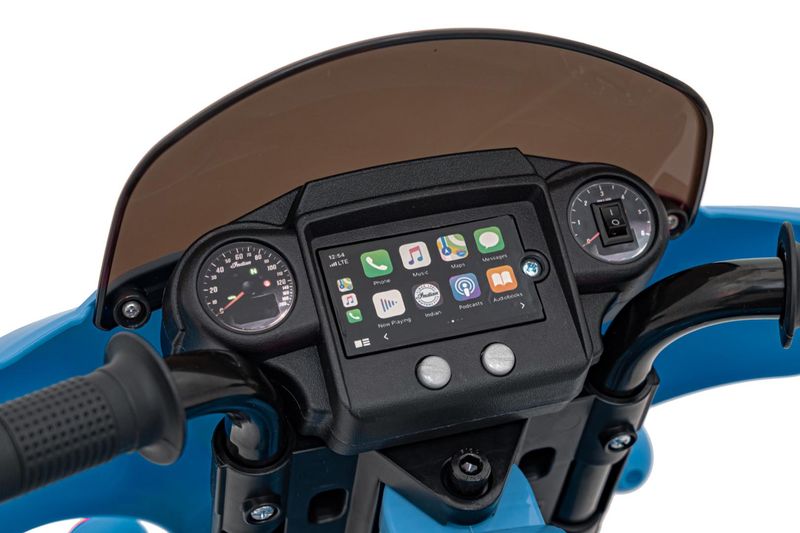 Pojazd Chopper Indian Niebieski zdjęcie 10