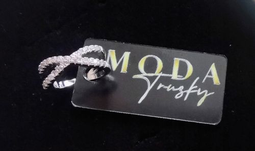 Kolczyk Nausznica Kolczyk Cyrkonie Kolczyk Srebro 925 na Arena.pl