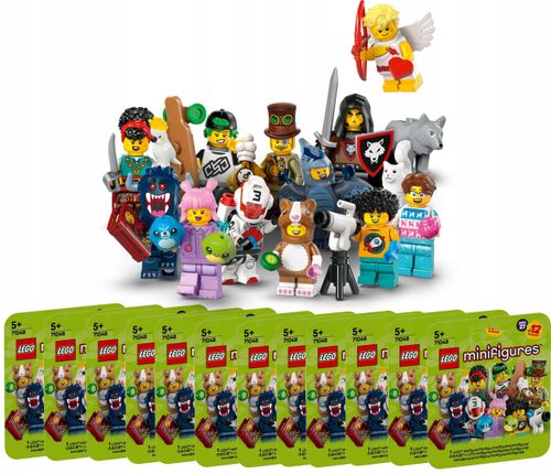 71048 - lego minifigures - seria 27 - komplet 12 szt. na Arena.pl