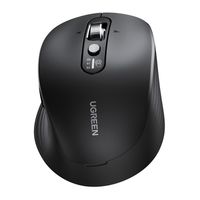 Mysz bezprzewodowa UGREEN M752 BT+2.4GHz (czarna)