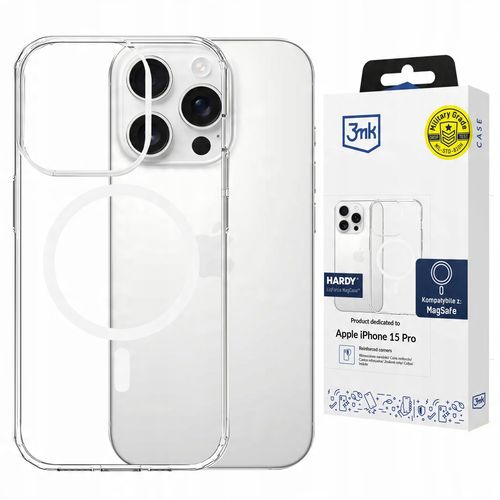 Pancerne etui z MagSafe 3mk Hardy LiqForce Mag Case na Apple iPhone 15 Pro na Arena.pl