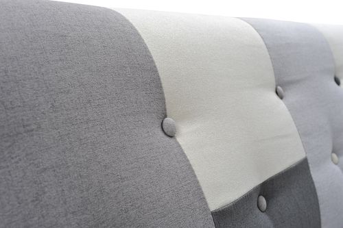 Sofa dwuosobowa Patchwork grey mix na Arena.pl