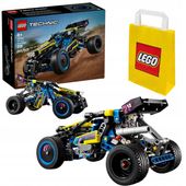 Klocki LEGO Technic Wyścigowy łazik terenowy 42164 Torba lego gratis