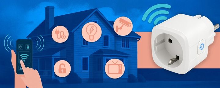 2× INTELIGENTNE GNIAZDKO WiFi SMART TUYA WATOMIERZ PROGRAMATOR TIMER zdjęcie 2