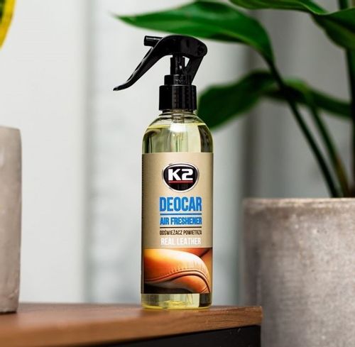 Zapach do samochodu K2 Deocar Real Leather 250ml na Arena.pl