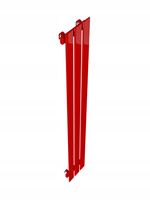 GRZEJNIK DEKORACYJNY BELLOSLIM 120x22 CZERWONY