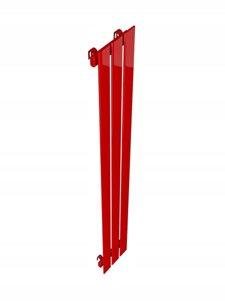 GRZEJNIK DEKORACYJNY BELLOSLIM 120x22 CZERWONY zdjęcie 1