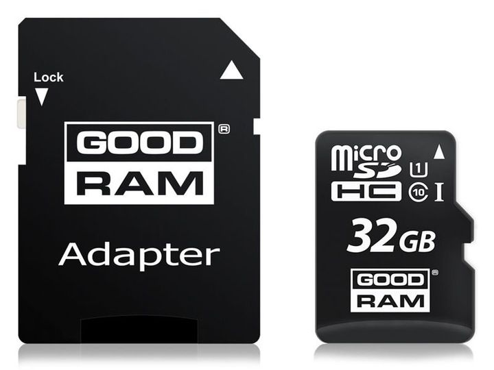 Karta pamięci GoodRam micro SD SDHC class 10 32GB zdjęcie 1