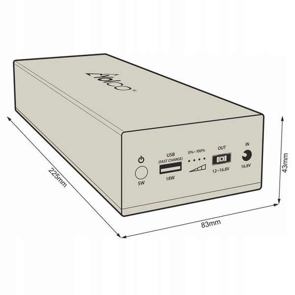 Powerbank turystyczny Yolco CSX5 zdjęcie 13