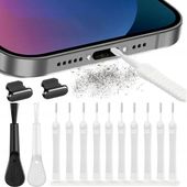 ZESTAW CZYSZCZENIA port usb C, słuchawek, głośnika 66elem, zaślepki usb C