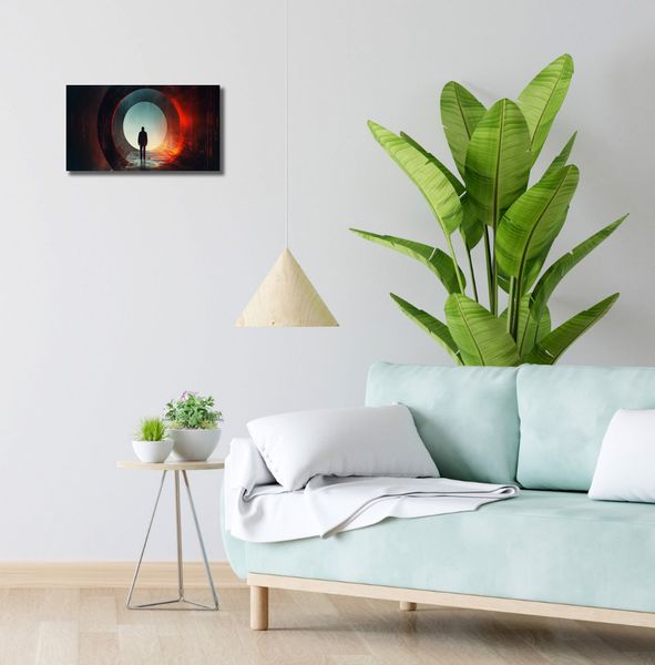 Obraz 40x20cm Portal do Świata zdjęcie 2