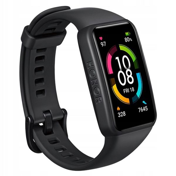 Honor Band 6 Smartband - czarny zdjęcie 3