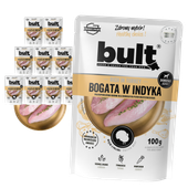 MOKRA KARMA DLA PSA BULT SASZETKA MIELONKA BOGATA W INDYKA ZESTAW 10x100G