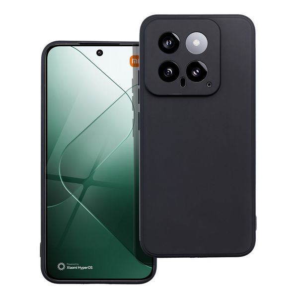 Futerał MATT do XIAOMI 14 Pro czarny zdjęcie 1