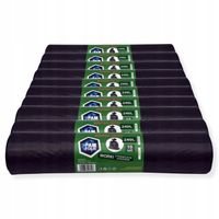 WORKI NA ŚMIECI 240L 100szt Uniwersalne Grube Mocne Czarne Pam Folie