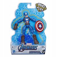 HASBRO BEND AND FLEX FIGURKA KAPITAN AMERYKA E7869