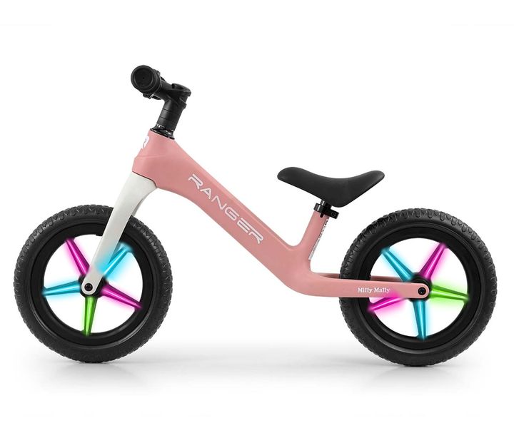 MILLY MALLY 5706 Rowerek biegowy RANGER flash pink zdjęcie 3